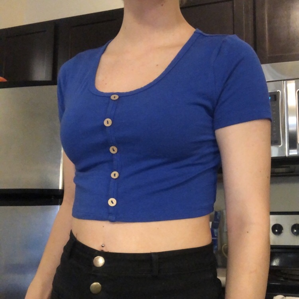 Cropped T shirt